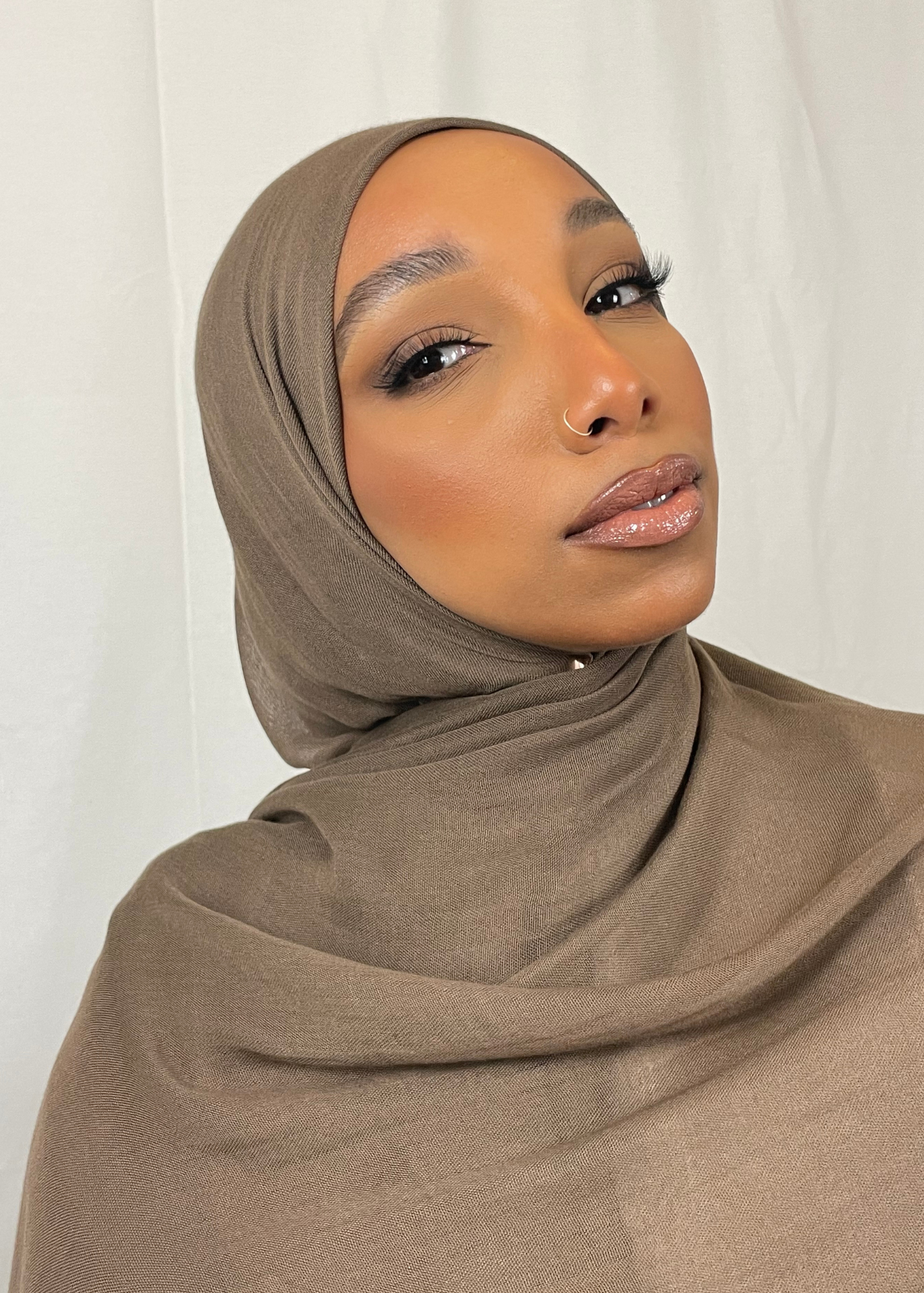 STONE BROWN Viscose