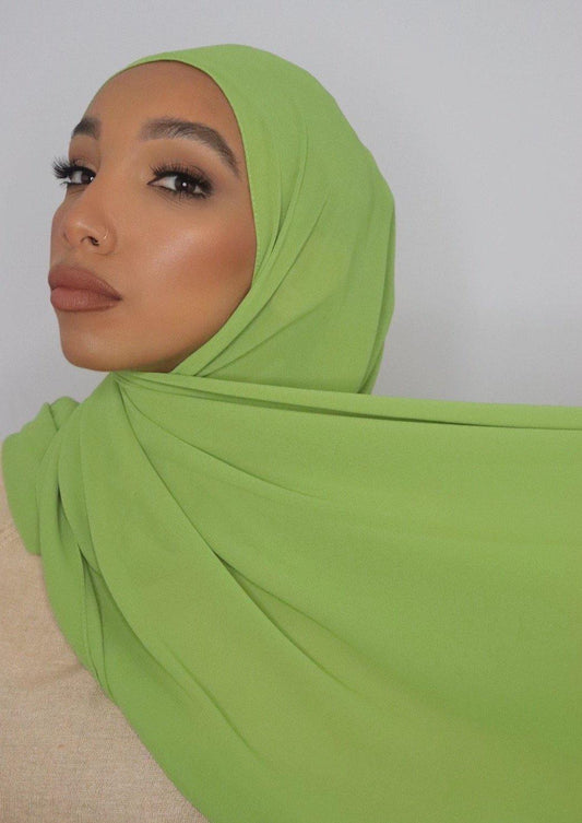 lily pad everyday luxury chiffon hijab