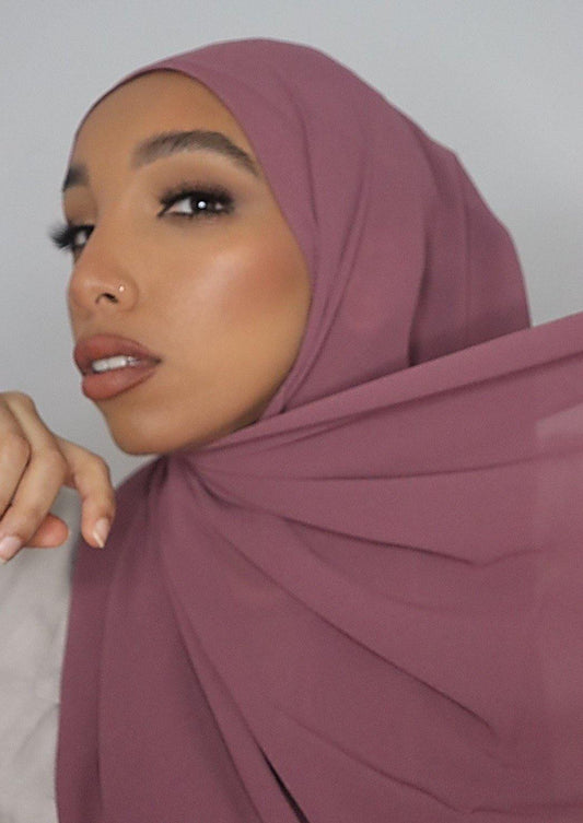 raisin everyday luxury chiffon hijab