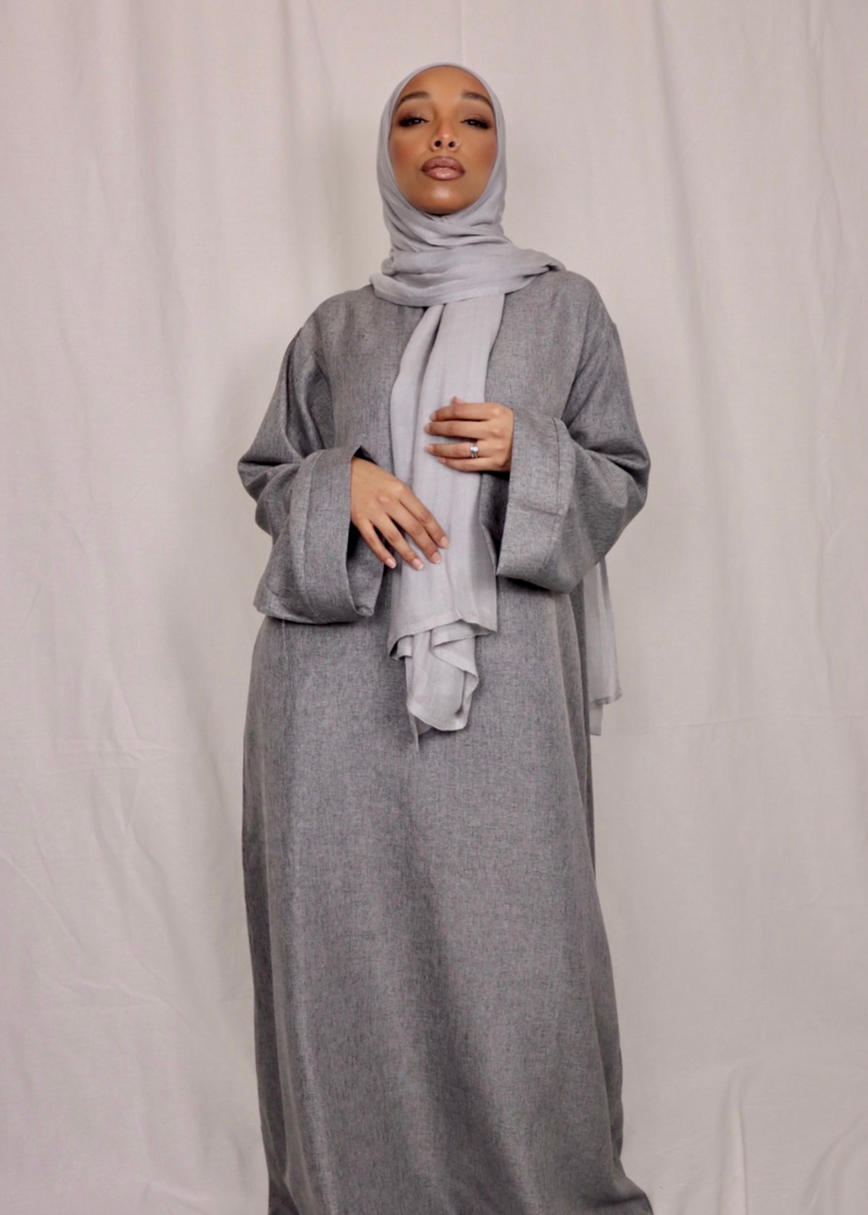 Gray 2025 colour abaya