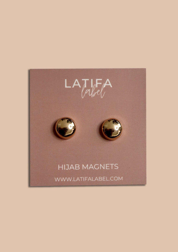 gold hijab magnet pins