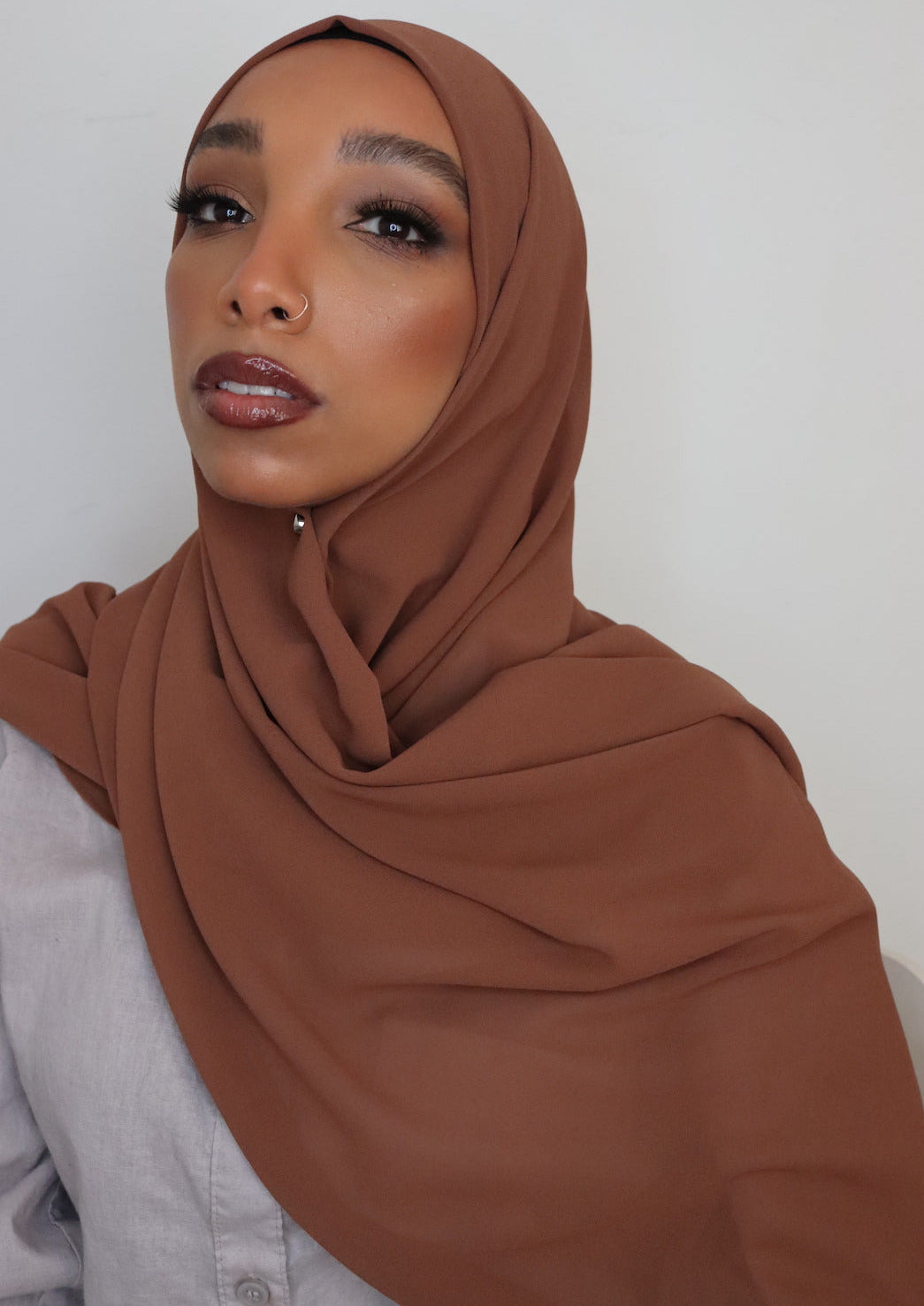 BROWN CHESTNUT HIJAB