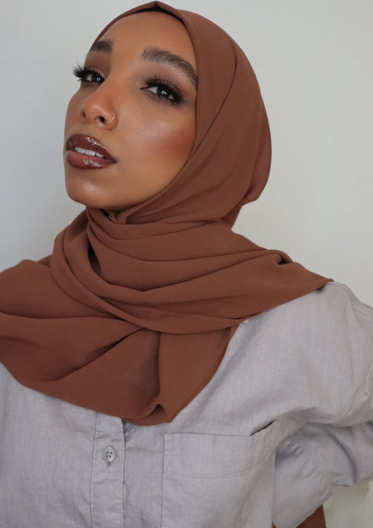 BROWN CHESTNUT HIJAB