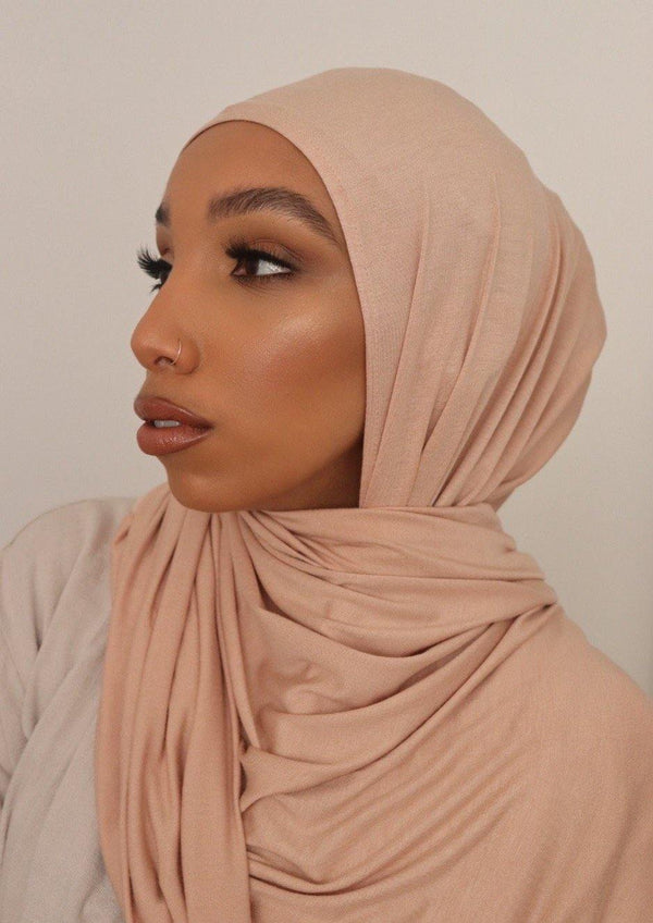 blush premium jersey hijab