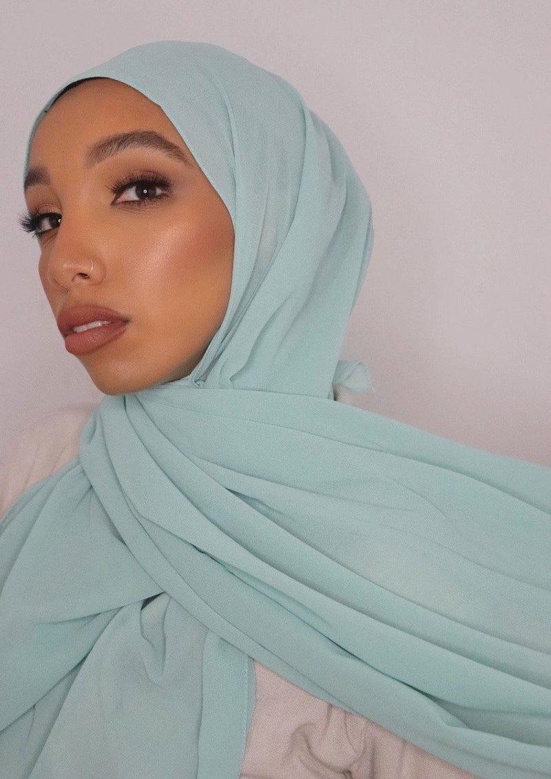 clear waters everyday luxury chiffon hijab