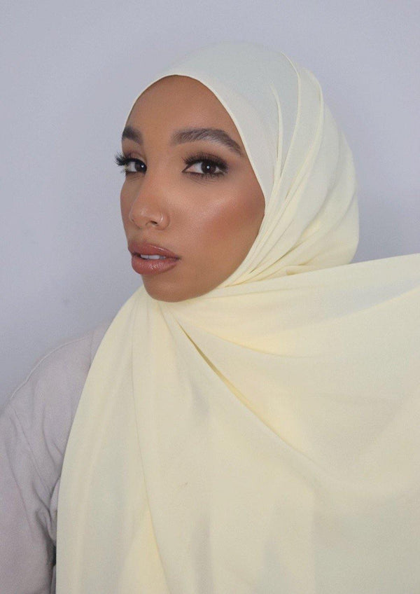 Premium Chiffon Hijab - Misty Lilac