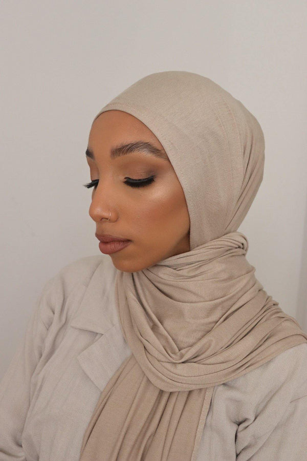 sand premium jersey hijab